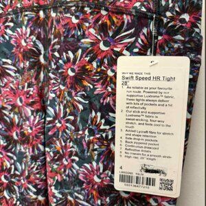 NWT Lululemon Size 4, Swift Speed HR 28"